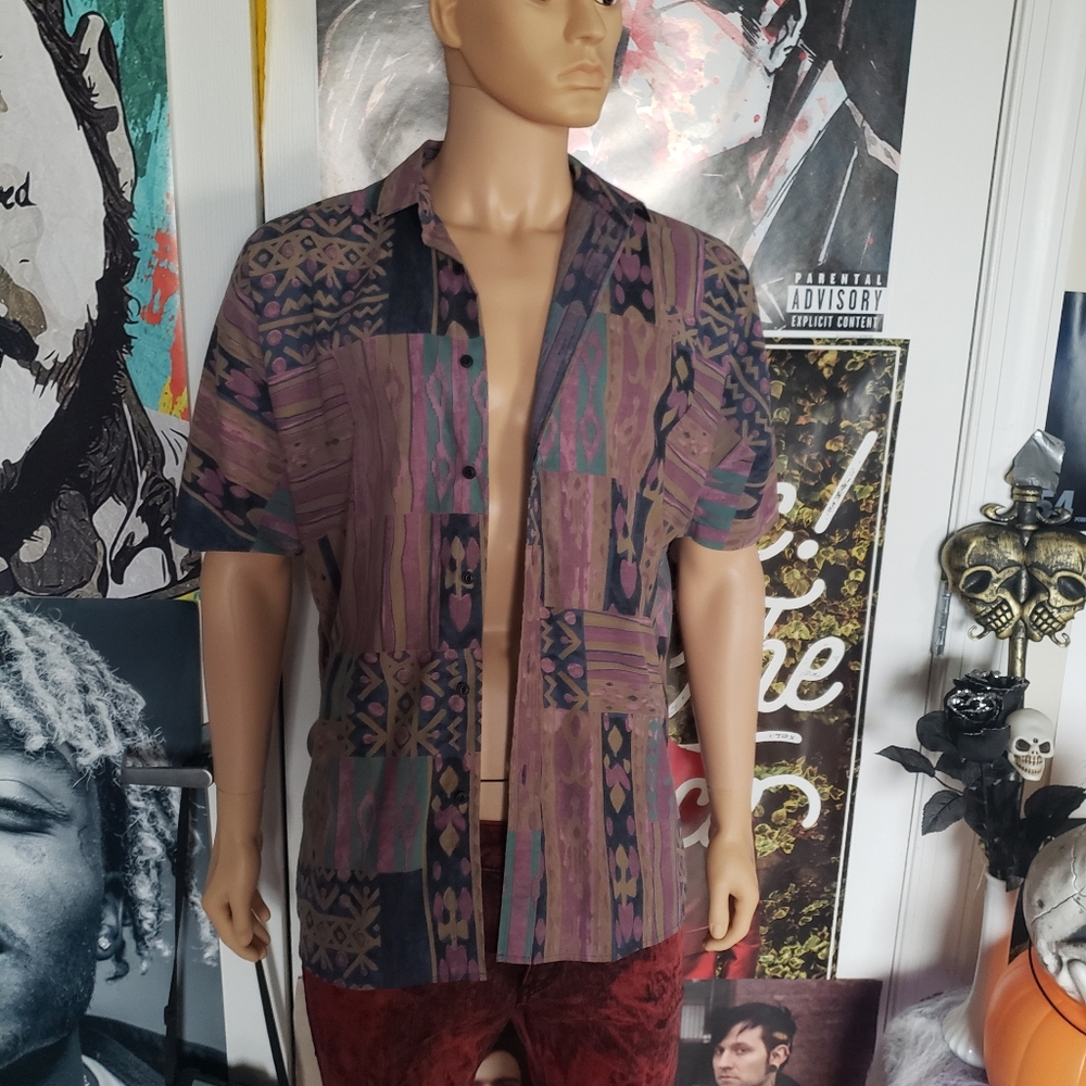 Asos Pattern Button Down - image 5